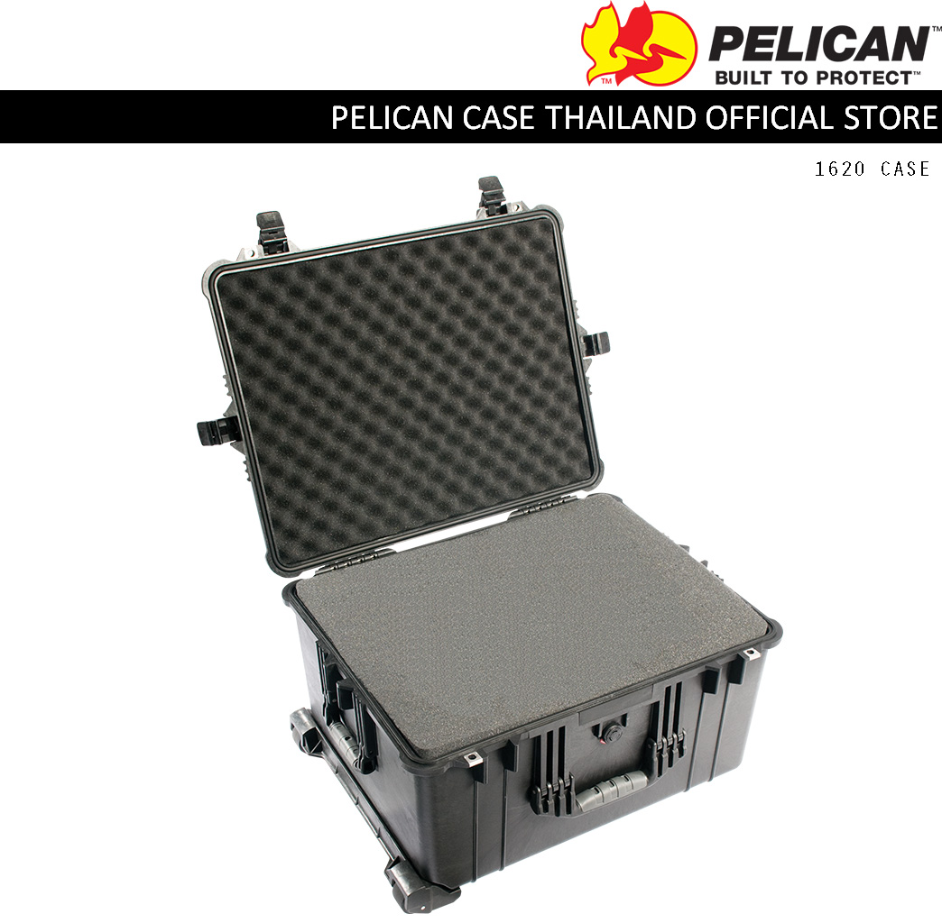 PELICAN 1620 CASE WITH FOAM - BLACK