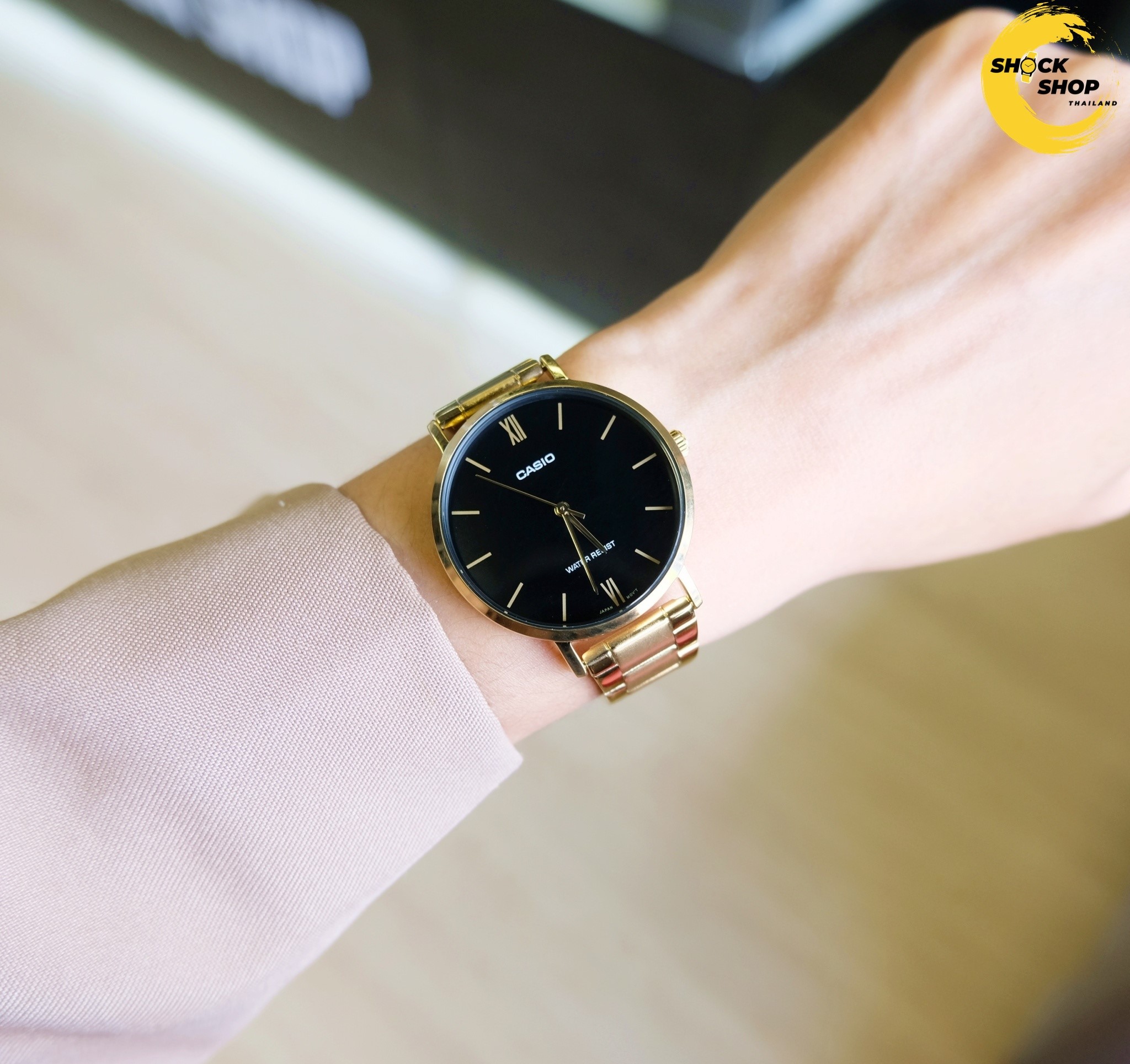 นาฬิกาผู้หญิง Casio รุ่น LTP-VT01G-1B คาสิโอ