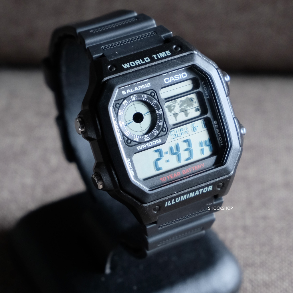 นาฬิกาผู้ชาย Casio รุ่น AE-1200WH-1A คาสิโอ