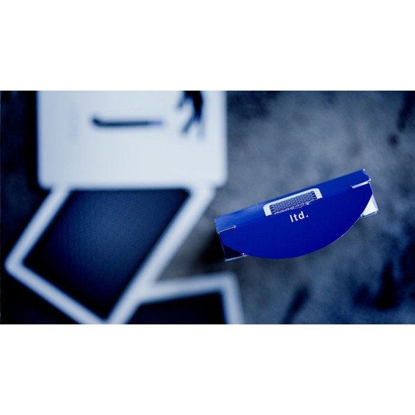 Limited Ltd Blue Playing Cards