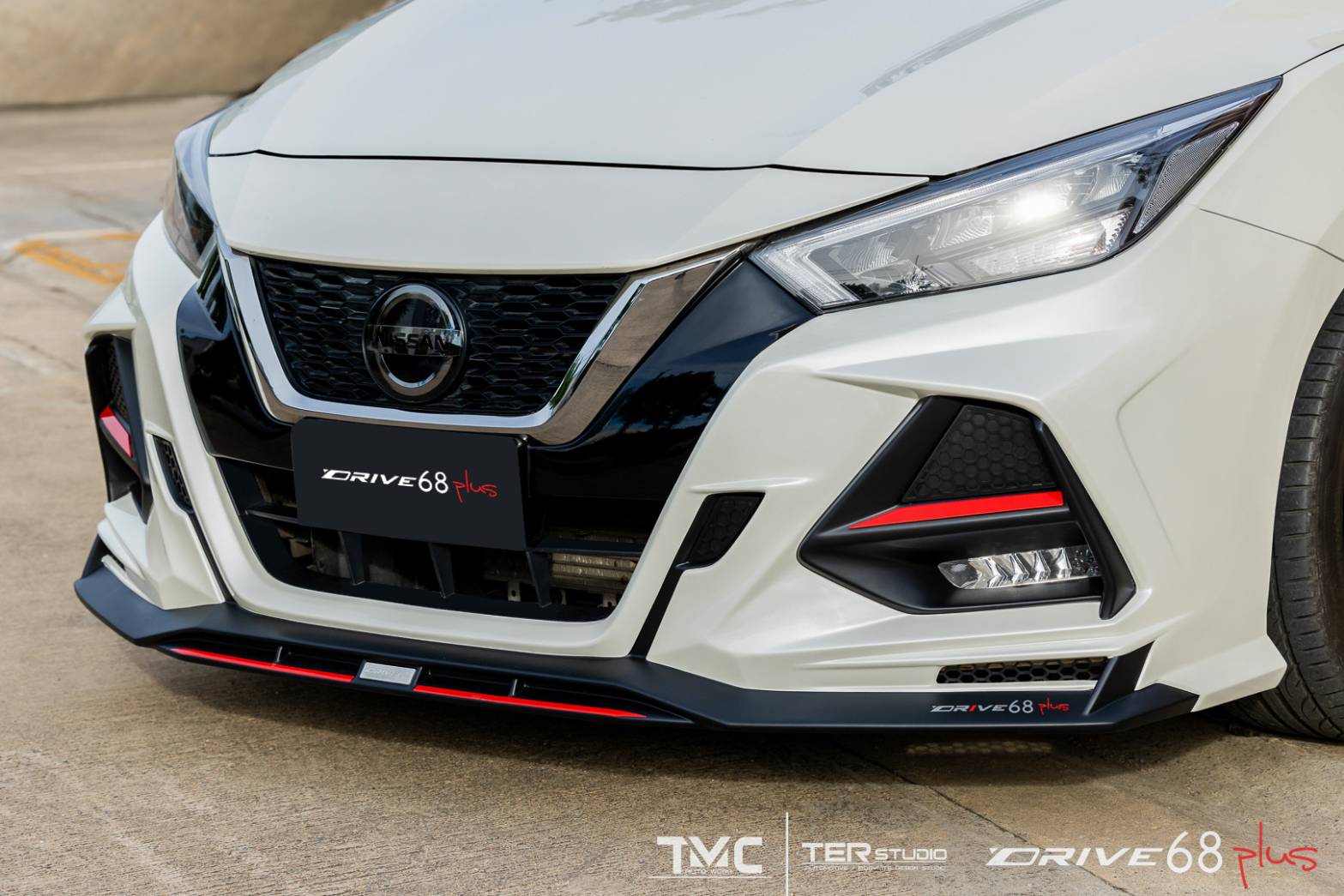 ชุดแต่ง Nissan Almera 2020 By Drive68 Plus