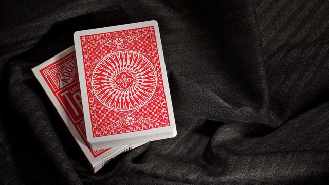 Tally-Ho Circle Back Playing Cards (Red)