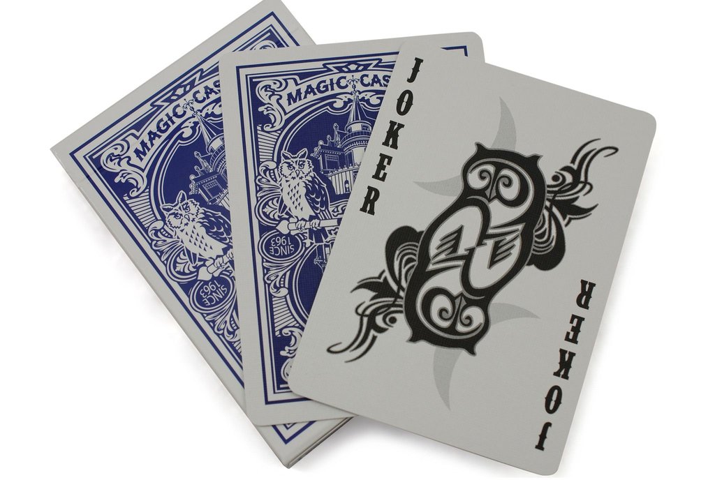 Magic Castle Playing Cards (Blue)