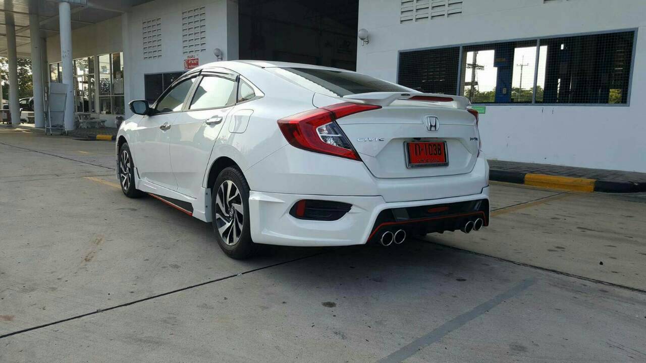 สปอยเลอร์ ยกมีไฟ Honda Civic 2016