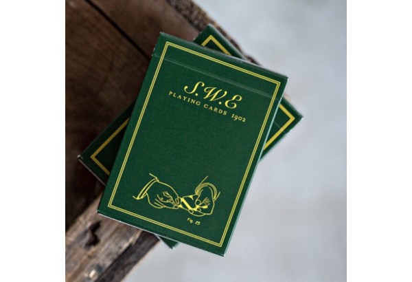 s.w.e playing cards 1902
