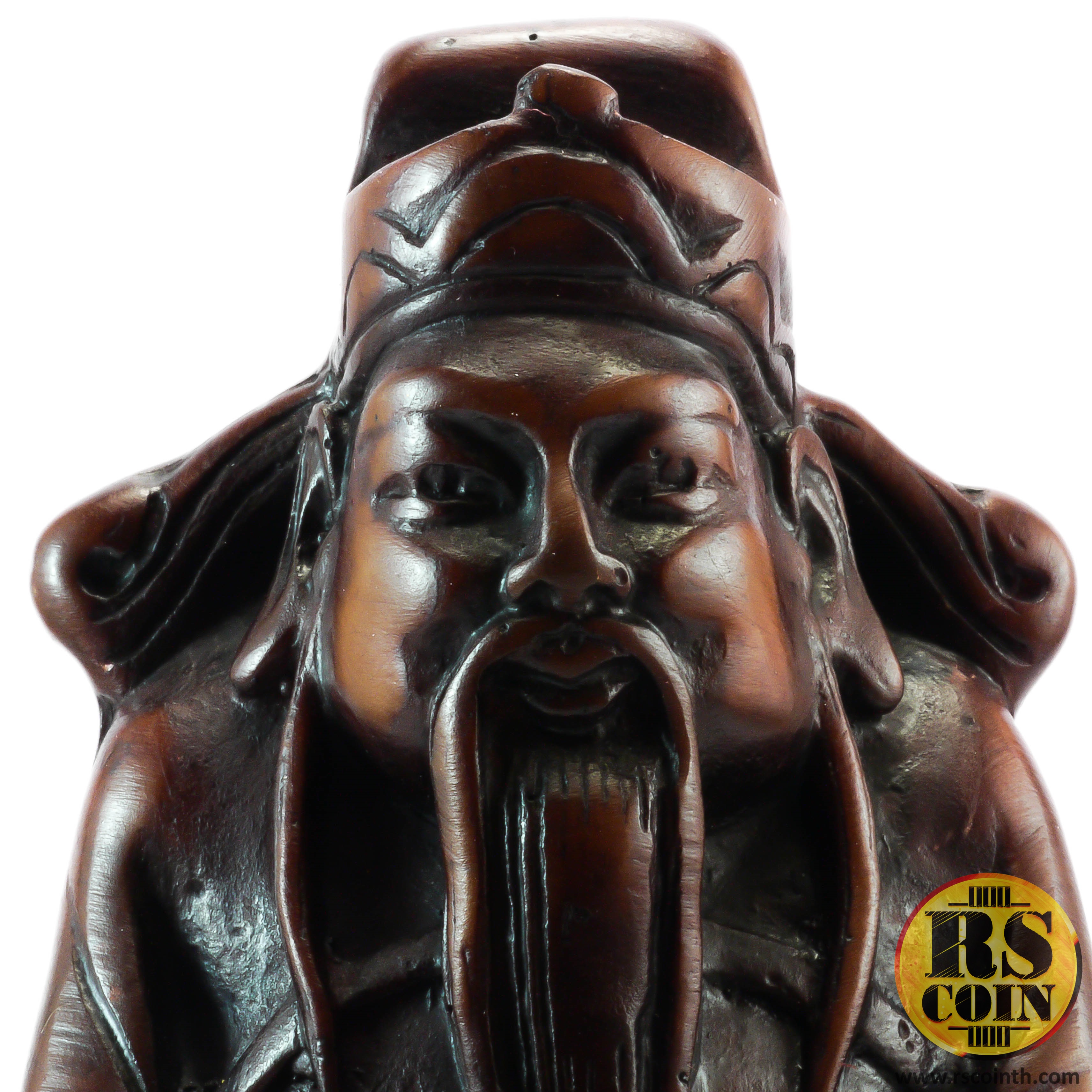 รูปปั้นหิน - เทพเจ้าจีน ฮก ลก ซิ่ว (Thai Sculpture Stone Gods Fu, Lu, And Shou)