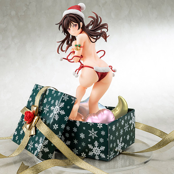 Mizuhara Chizuru in a Santa bikini