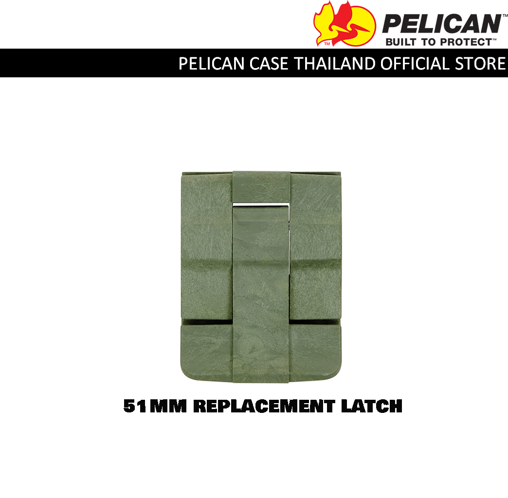 Pelican Replacement 51mm Latches - OD green - อะไหล่ล๊อคกระเป๋าขนาด 51mm