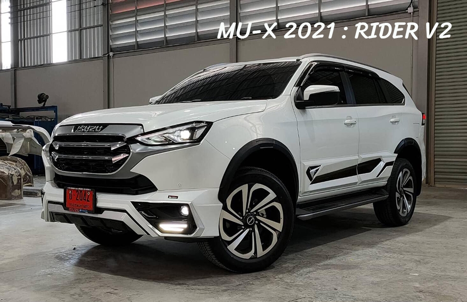ชุดแต่ง Isuzu Mu-X 2021 By Rider V2