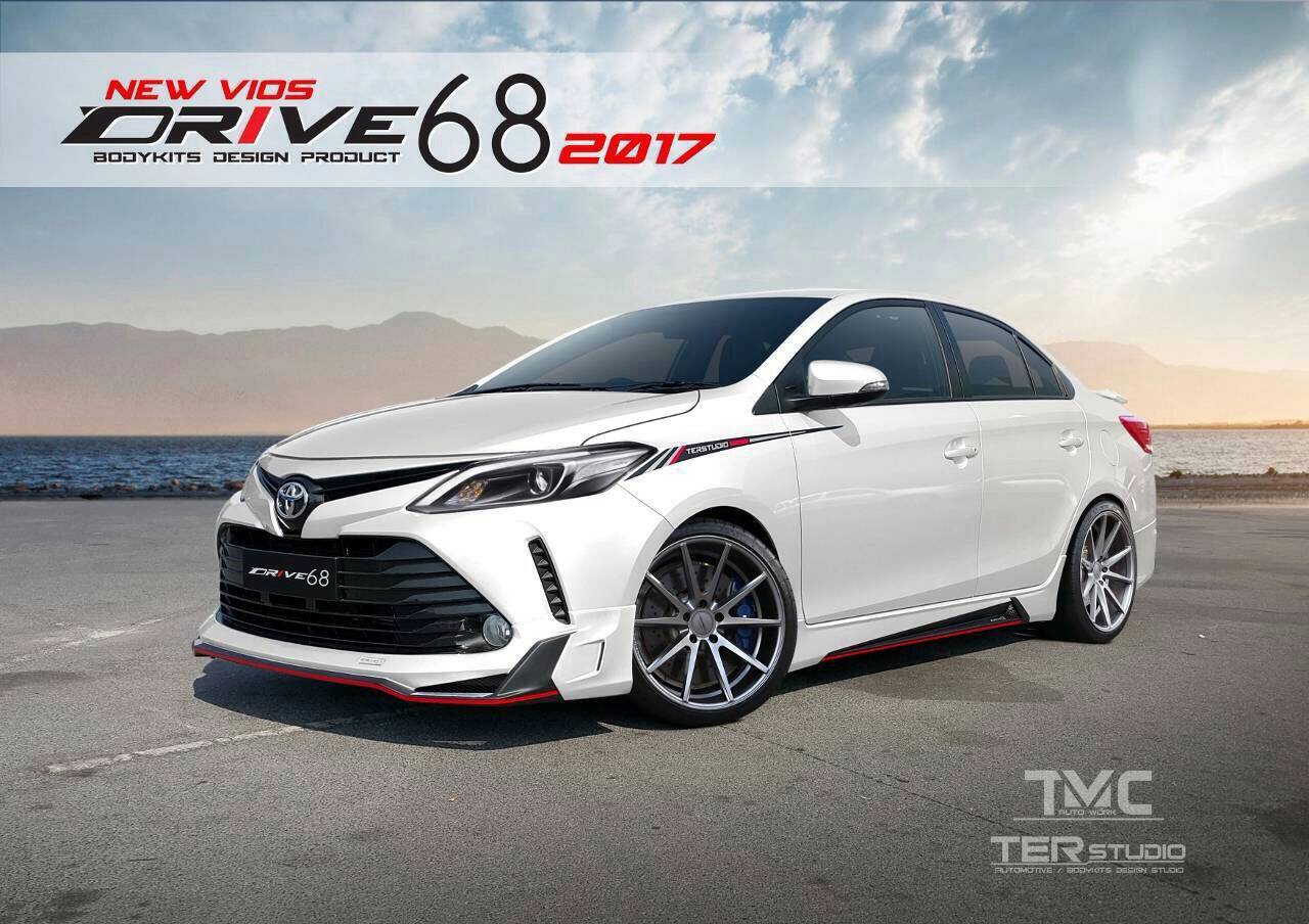ชุดแต่ง Toyota Vios 2017 By Drive68