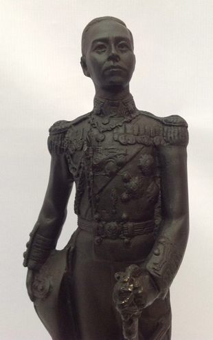 รูปหล่อ ทองเหลือง กรมหลวงชุมพรฯ 33ซม. (องค์เล็ก)