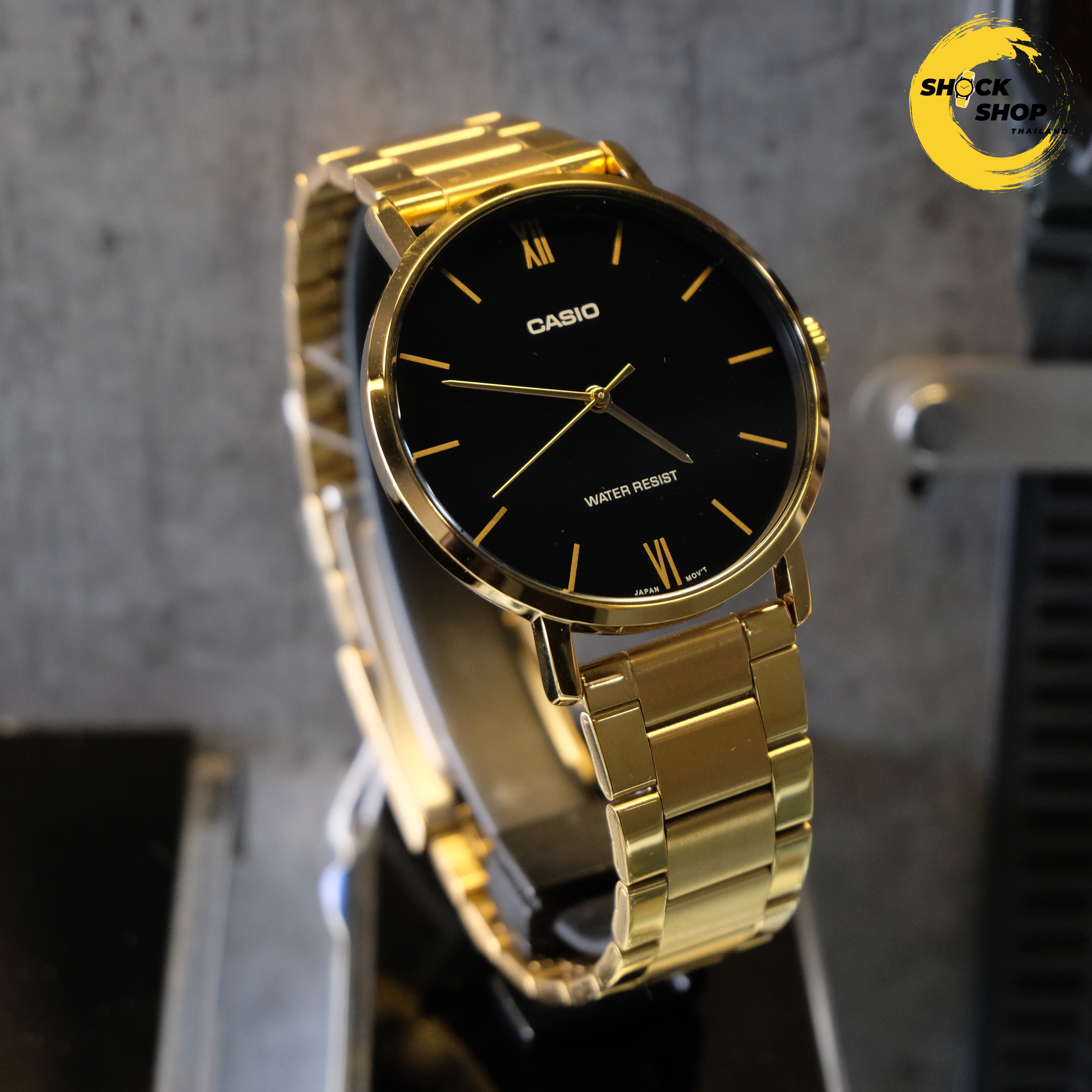 CASIO นาฬิกาผู้ชาย รุ่น MTP-VT01G-1B คาสิโอ