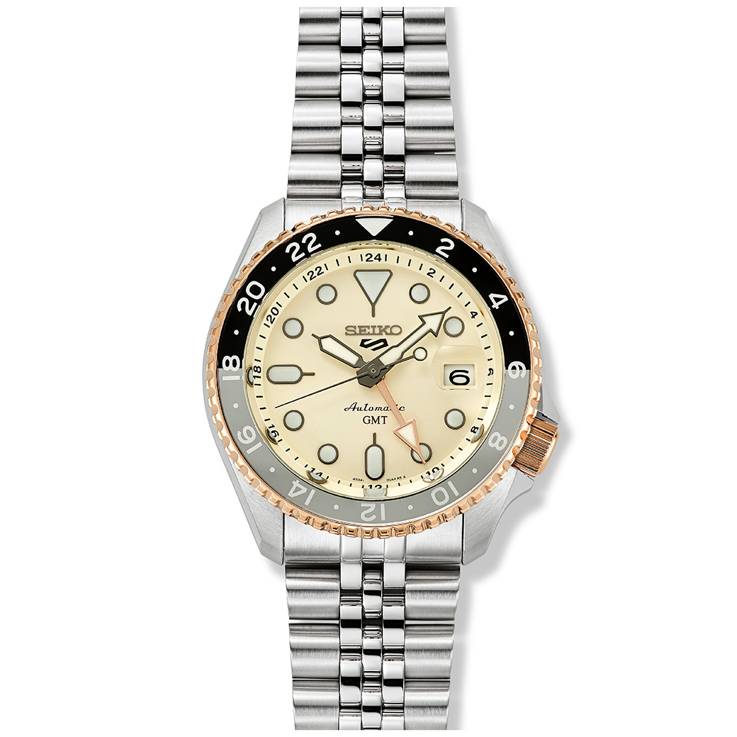 นาฬิกาผู้ชาย Seiko 5 Sports SKX Series GMT Asia-Pacific Limited Edition รุ่น SSK046K ไซโก