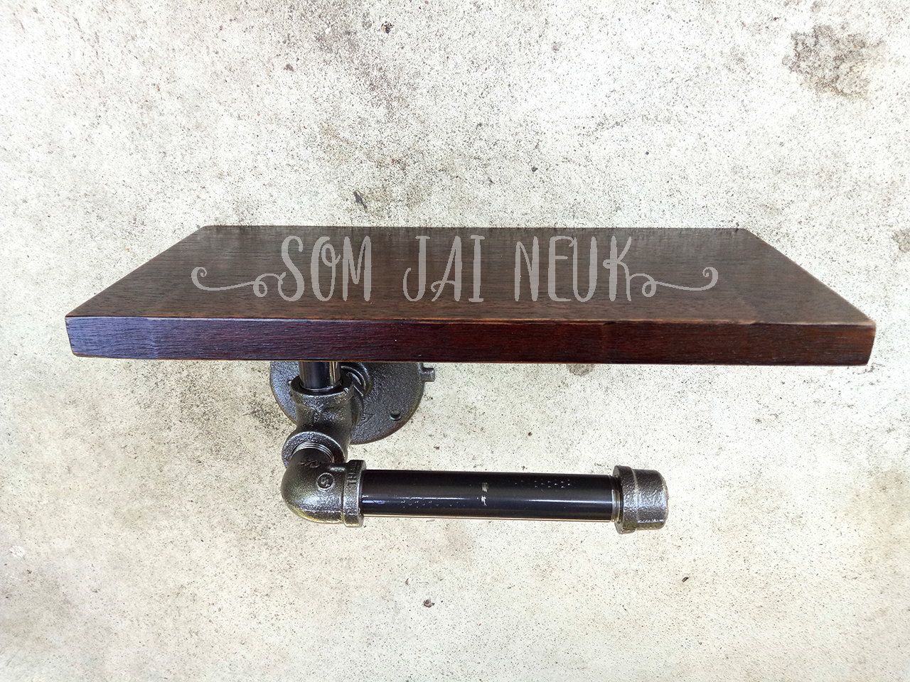 ที่แขวนกระดาษทิชชู่ในห้องน้ำสไตล์ลอฟท์