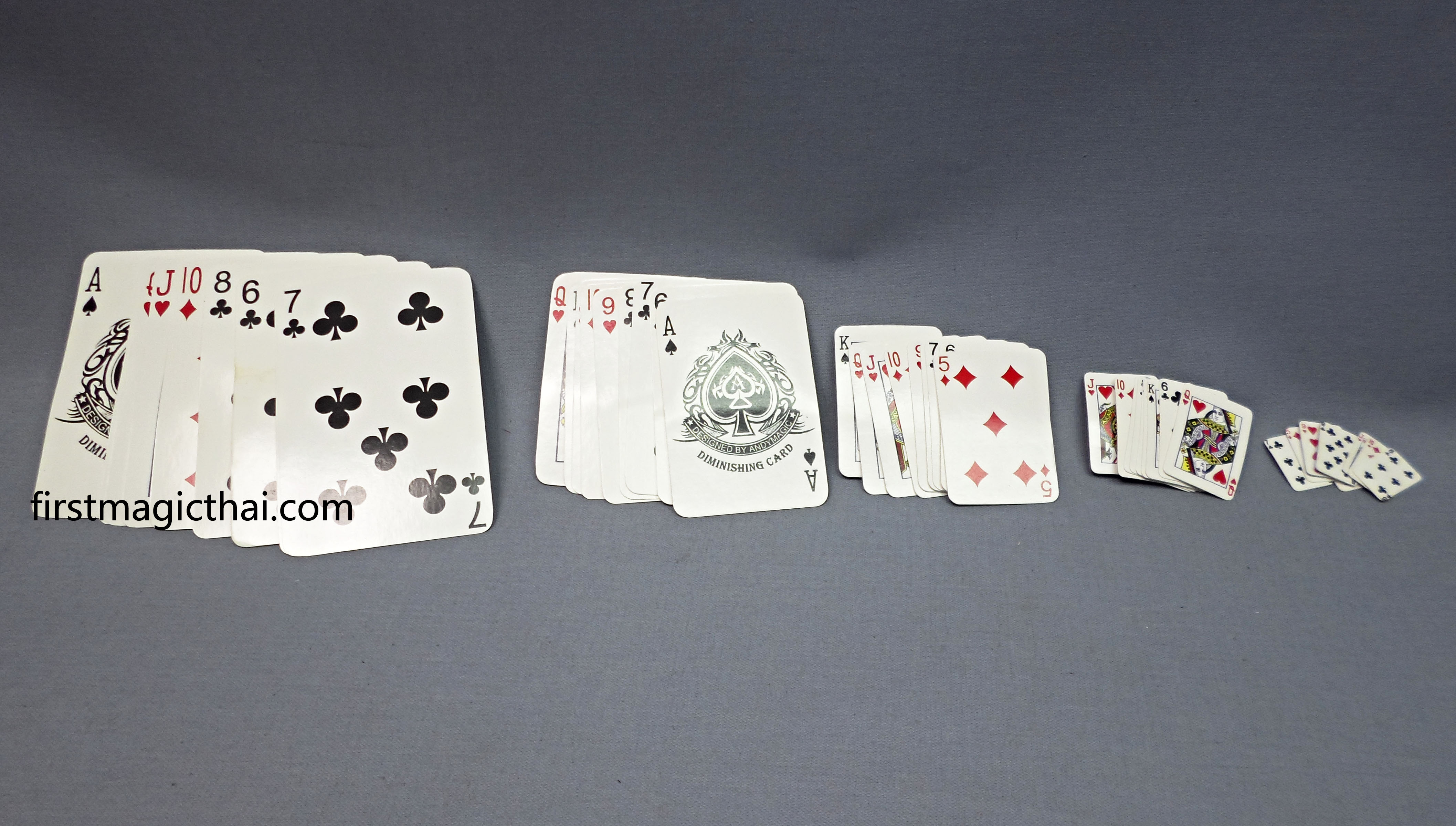 ไพ่หาย 5 สเต๊ป (diminishing cards)