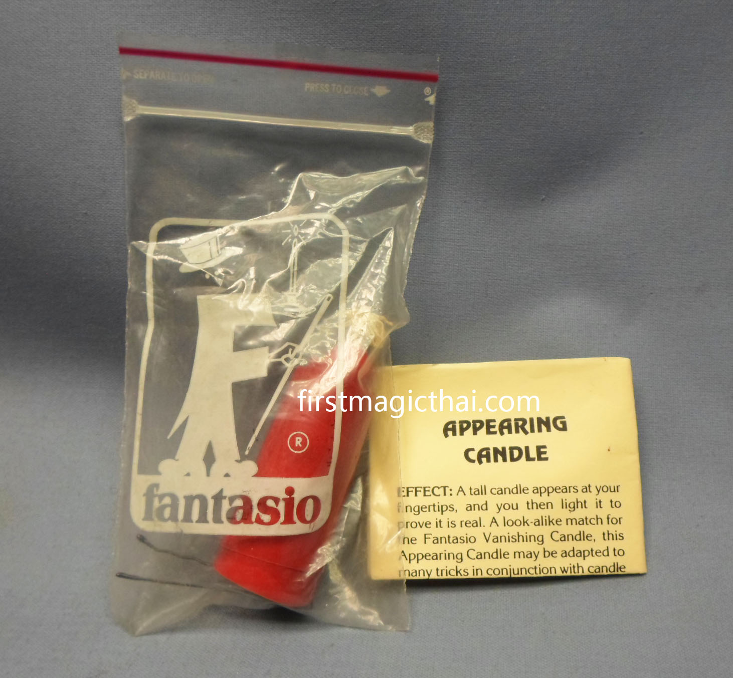เสกเทียน แดง / Appearing Candle By Fantasio
