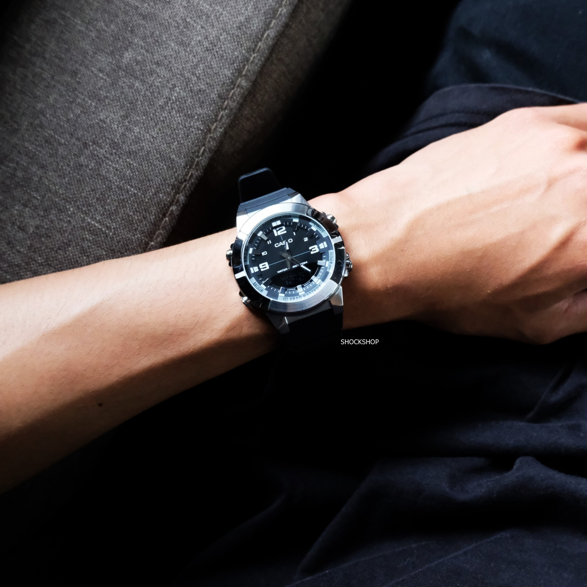 นาฬิกาผู้ชาย Casio รุ่น AMW-870-1A คาสิโอ
