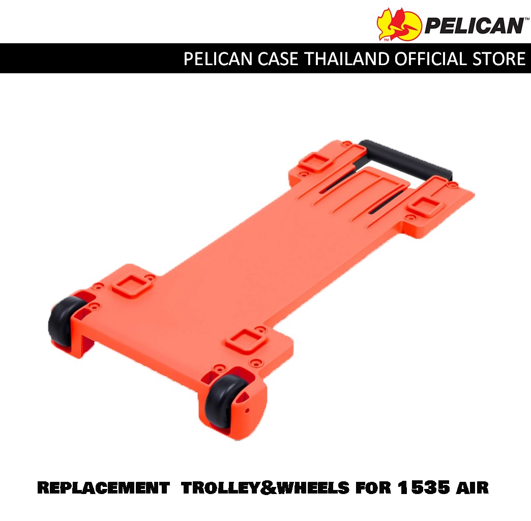 Pelican Replacement Trolley & Wheel Assembly For Air 1535 - Orange