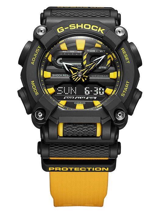 CASIO G-SHOCK นาฬิกาผู้ชาย รุ่น GA-900A-1A9 ซีรีส์ GA-900 จีช็อค