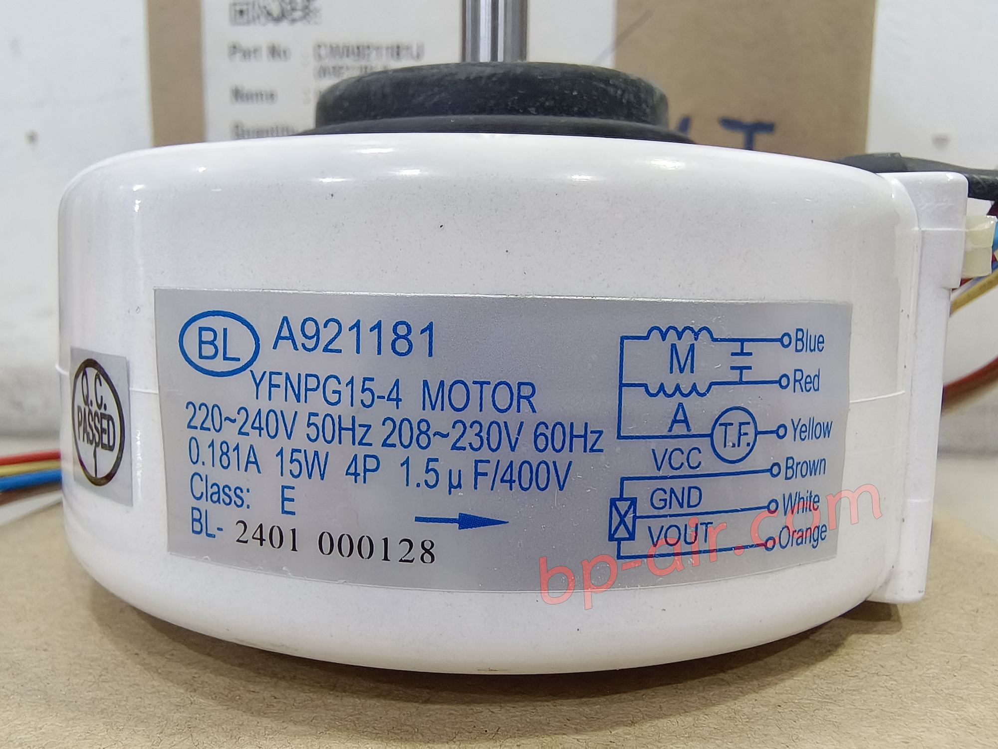 มอเตอร์คอล์ยเย็น CWA921181J