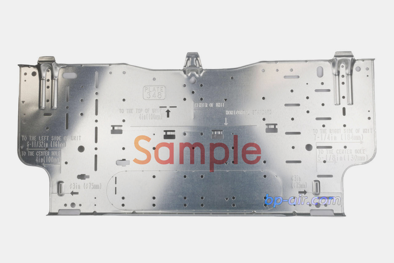 แผ่นเพลทสำหรับยึดแอรติดผนัง