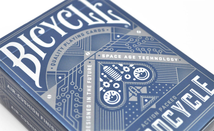 Bicycle Robocycle Playing Cards (Blue)