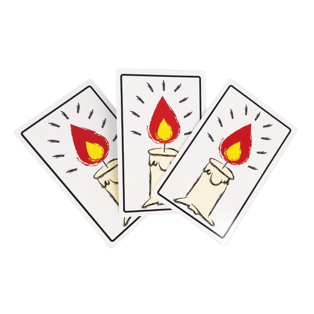 ไพ่เทียน ใบกลาง / Re-living Flame