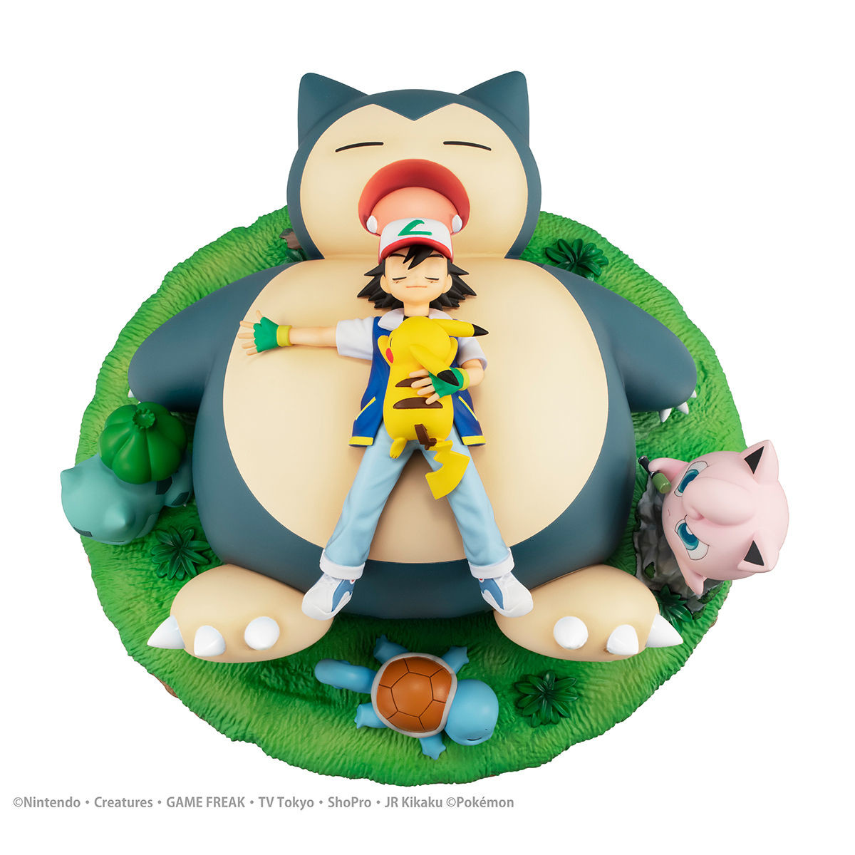 Kabigon - Pikachu - Purin - Satoshi - Zenigame - G.E.M.