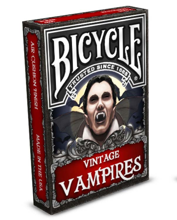 Bicycle Vintage Vampire Playing Cards (Red)