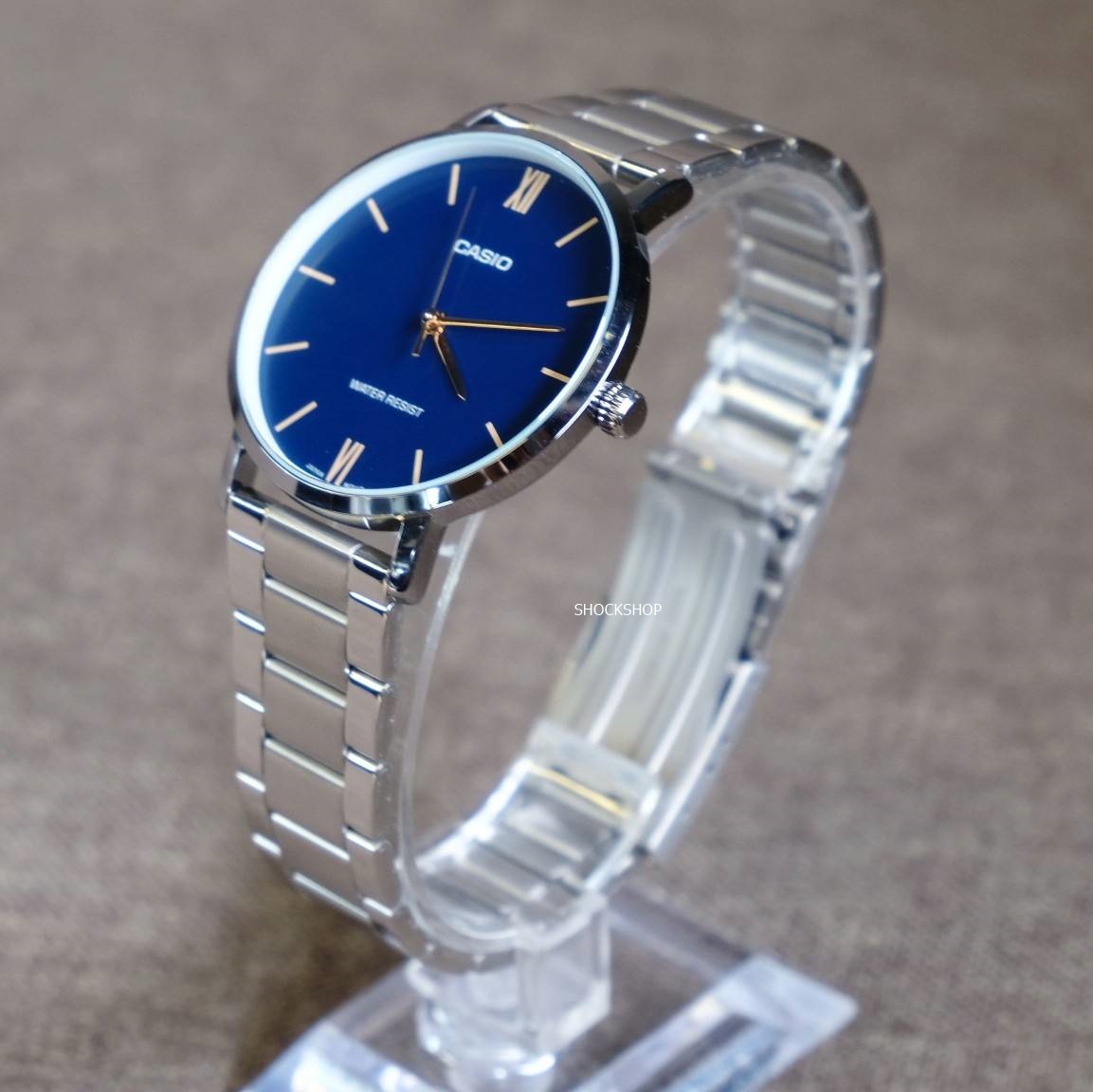 นาฬิกาผู้ชาย Casio รุ่น MTP-VT01D-2B คาสิโอ