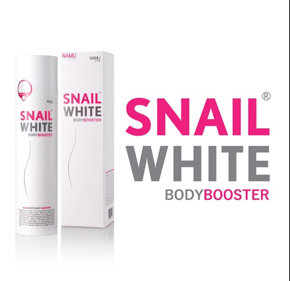 NAMU LIFE SNAILWHITE BODY BOOSTER 500 มล. นามุ ไลฟ์ สเนลไวท์ บอดี้บูสเตอร์