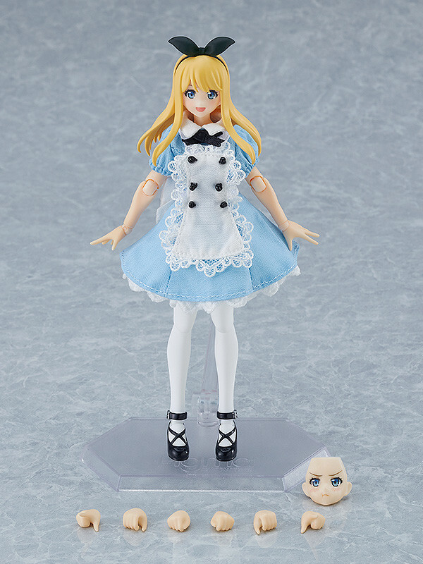 Figma Female Body (Alice) with Dress + Apron Outfit