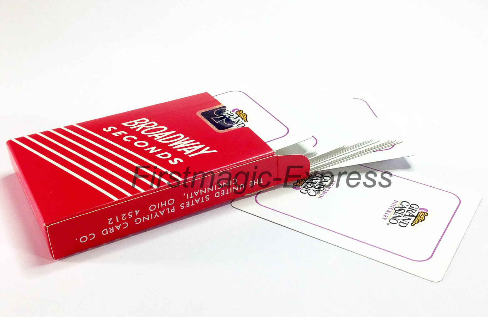 Broadway Playing Cards (Red)