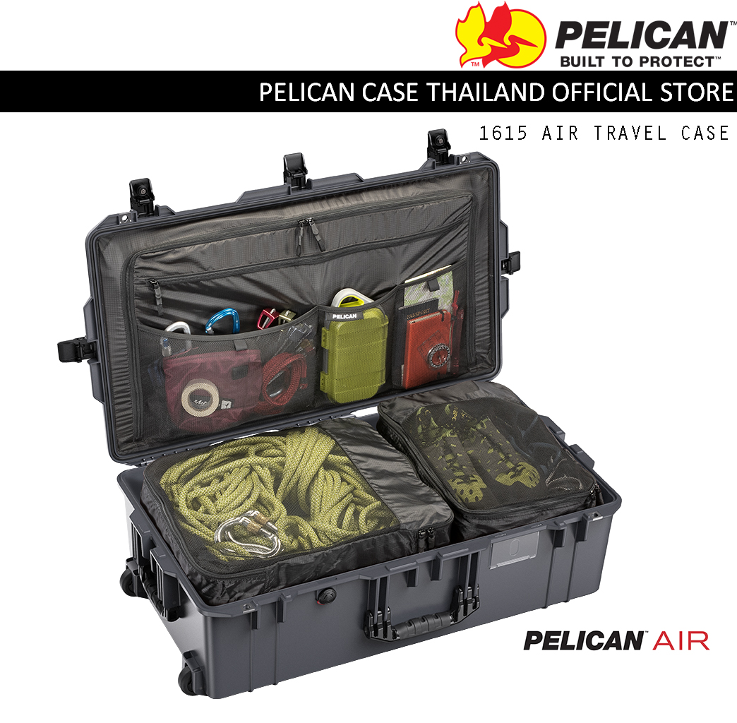 PELICAN 1615 AIR TRAVEL CASE - CHARCOAL