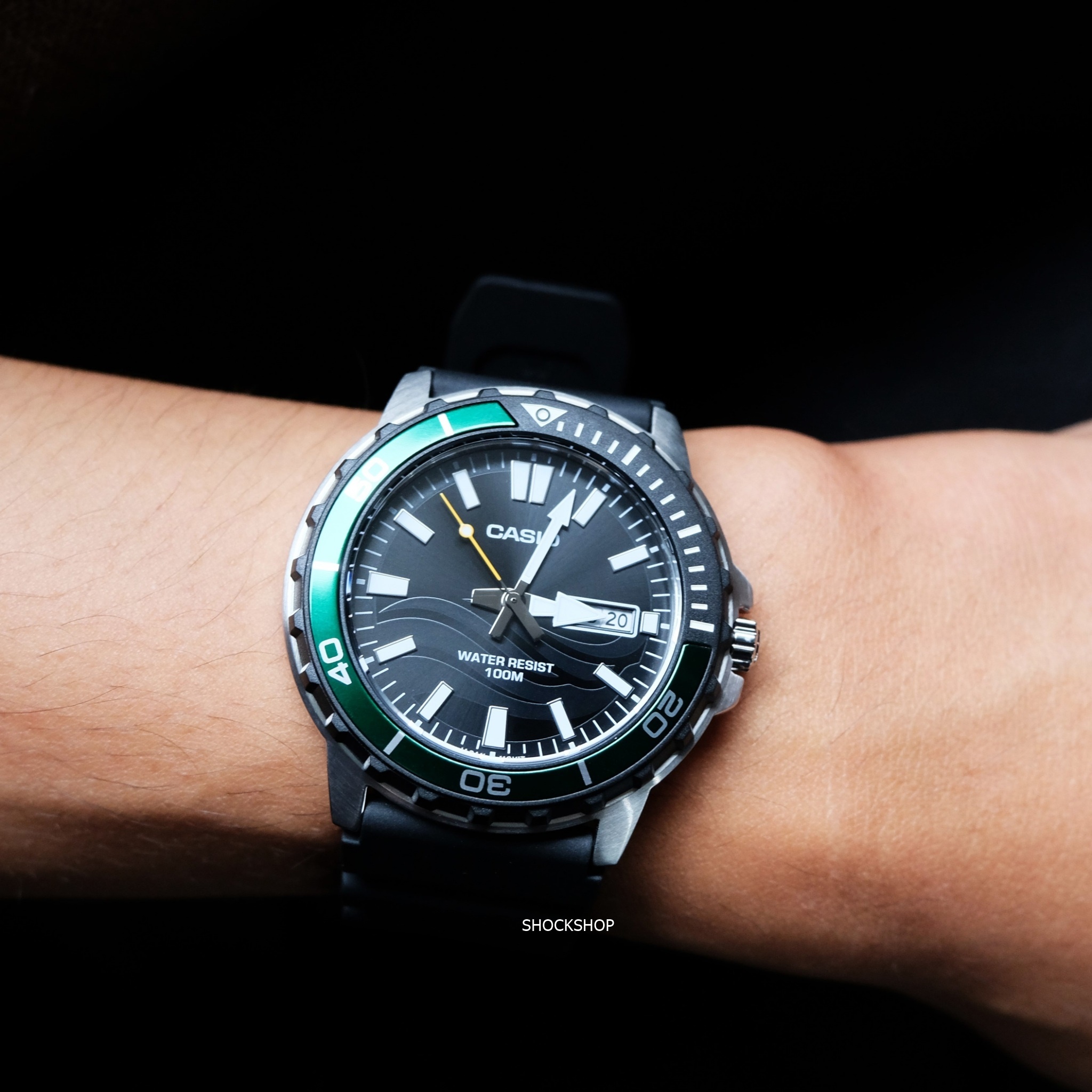 นาฬิกาผู้ชาย Casio รุ่น MTD-125-1AV คาสิโอ