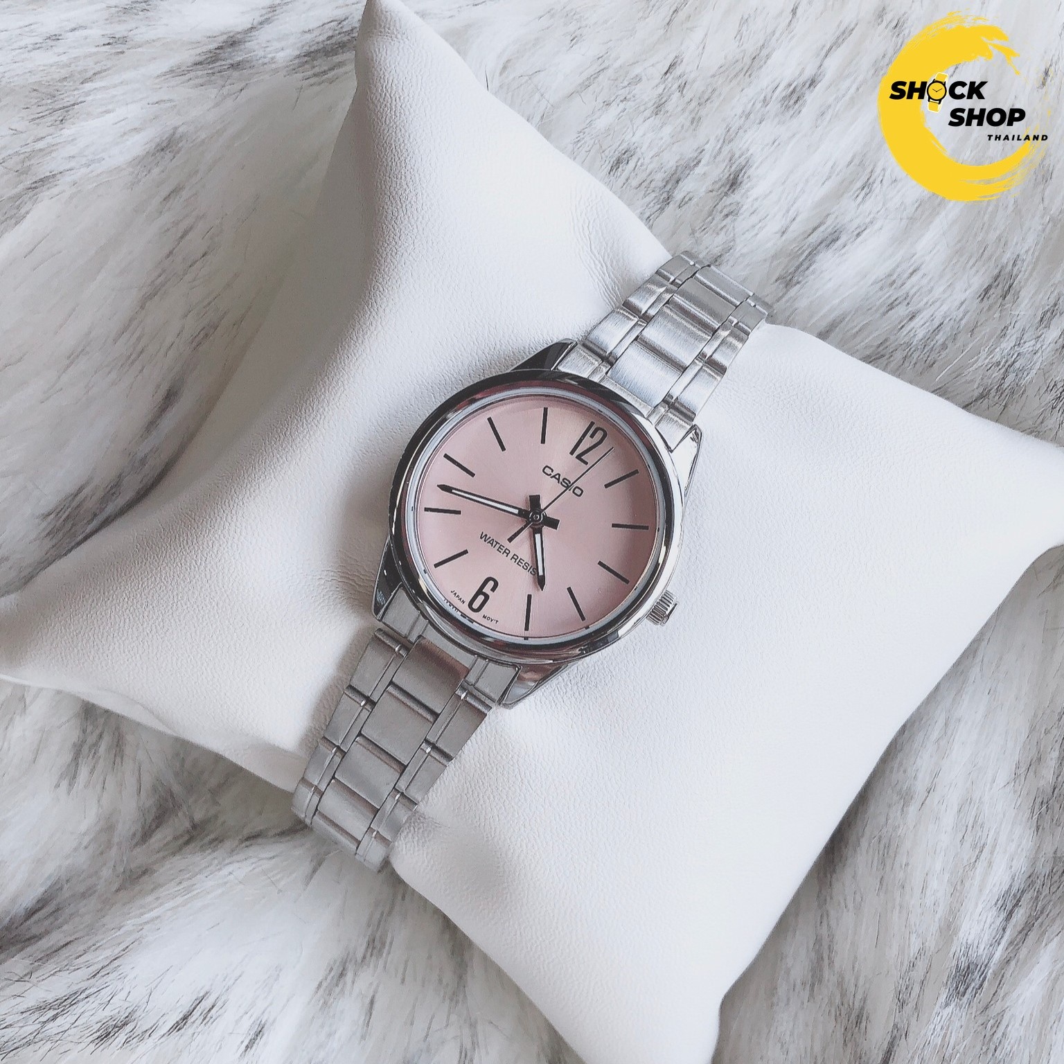 นาฬิกาผู้หญิง Casio Dress อะนาล็อก รุ่น LTP-V005D-4B คาสิโอ