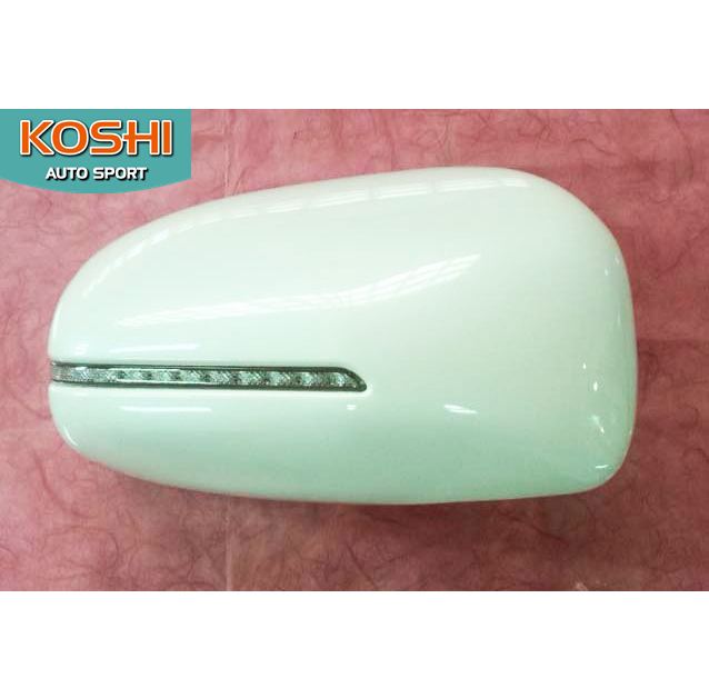 ครอบกระจกมองข้างมีไฟ Mitsubishi Mirage 2012-16 ยี่ห้อ Lekone สีตามตัวรถ