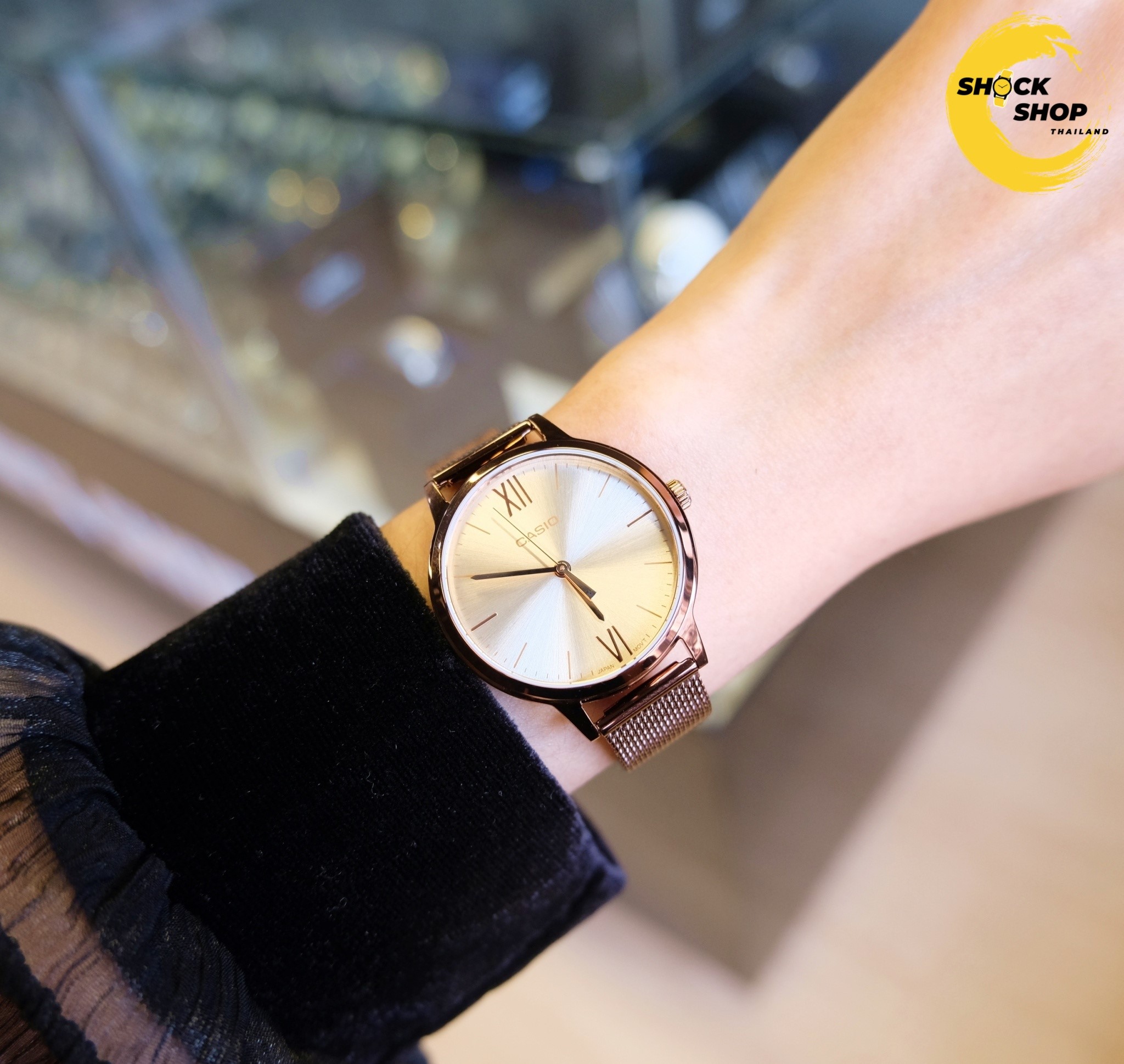 นาฬิกาผู้หญิง Casio รุ่น LTP-E157MR-9A คาสิโอ