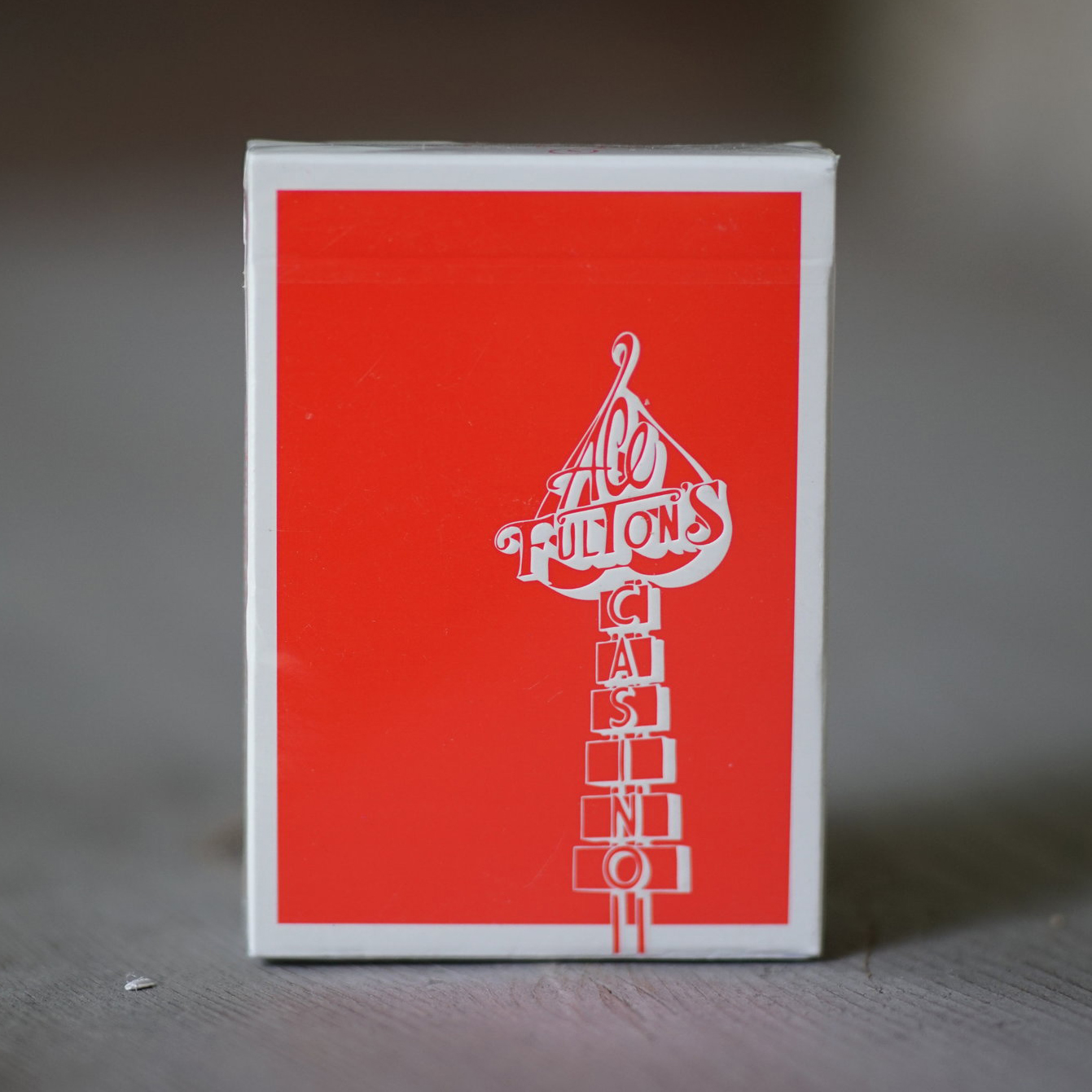 Ace Fulton's Playing Cards (RED)
