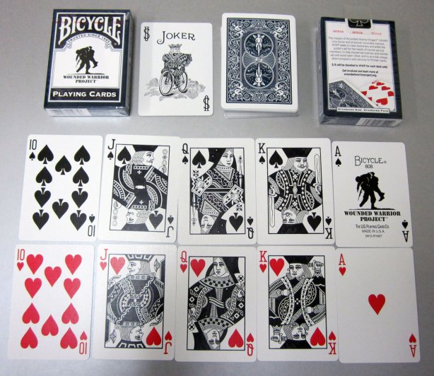 Bicycle Wounded Warrior Project Playing Cards