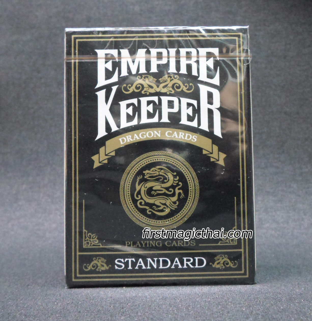 Black Empire Keeper Dragon Playing Cards