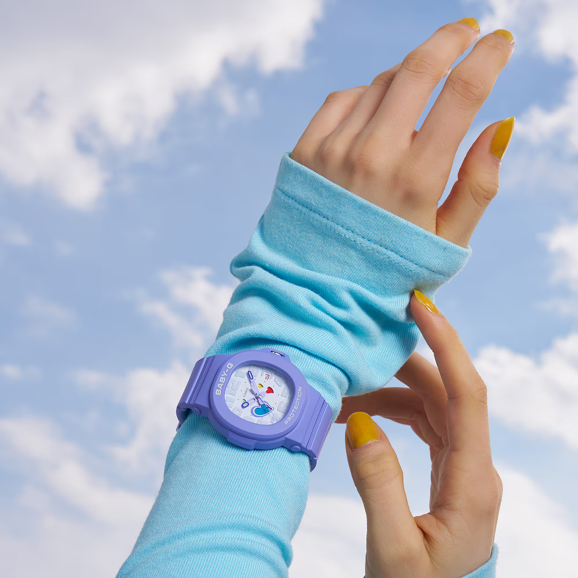 CASIO BABY-G นาฬิกาผู้หญิง รุ่น BGA-10-6A ซีรีส์ BGA-10 เบบี้จี