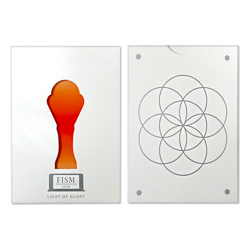2018 Fism Korea (White) Playing Cards
