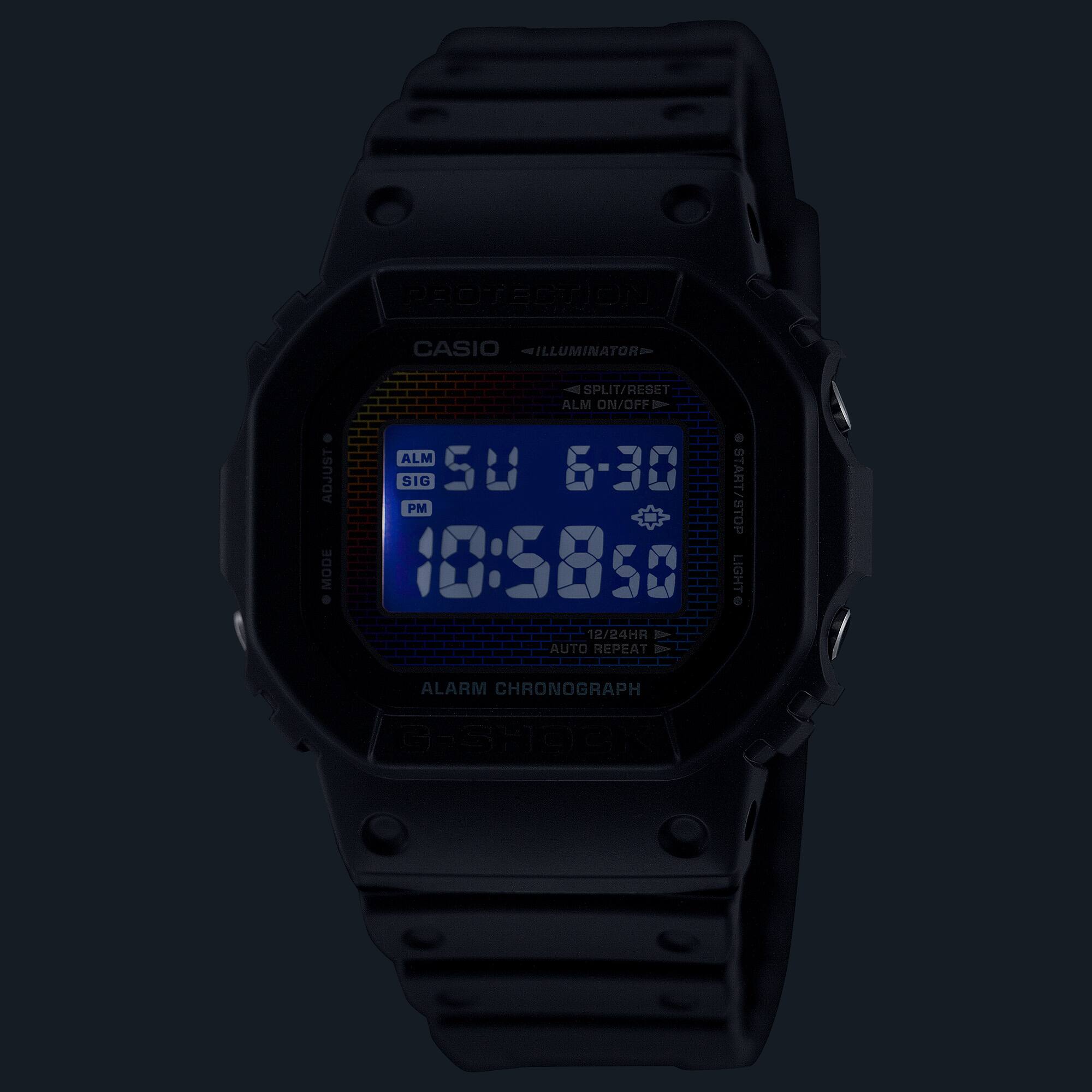 Casio G-Shock นาฬิกาข้อมือ รุ่น DW-5600RW-1 ซีรีส์ 5600 จีช็อค