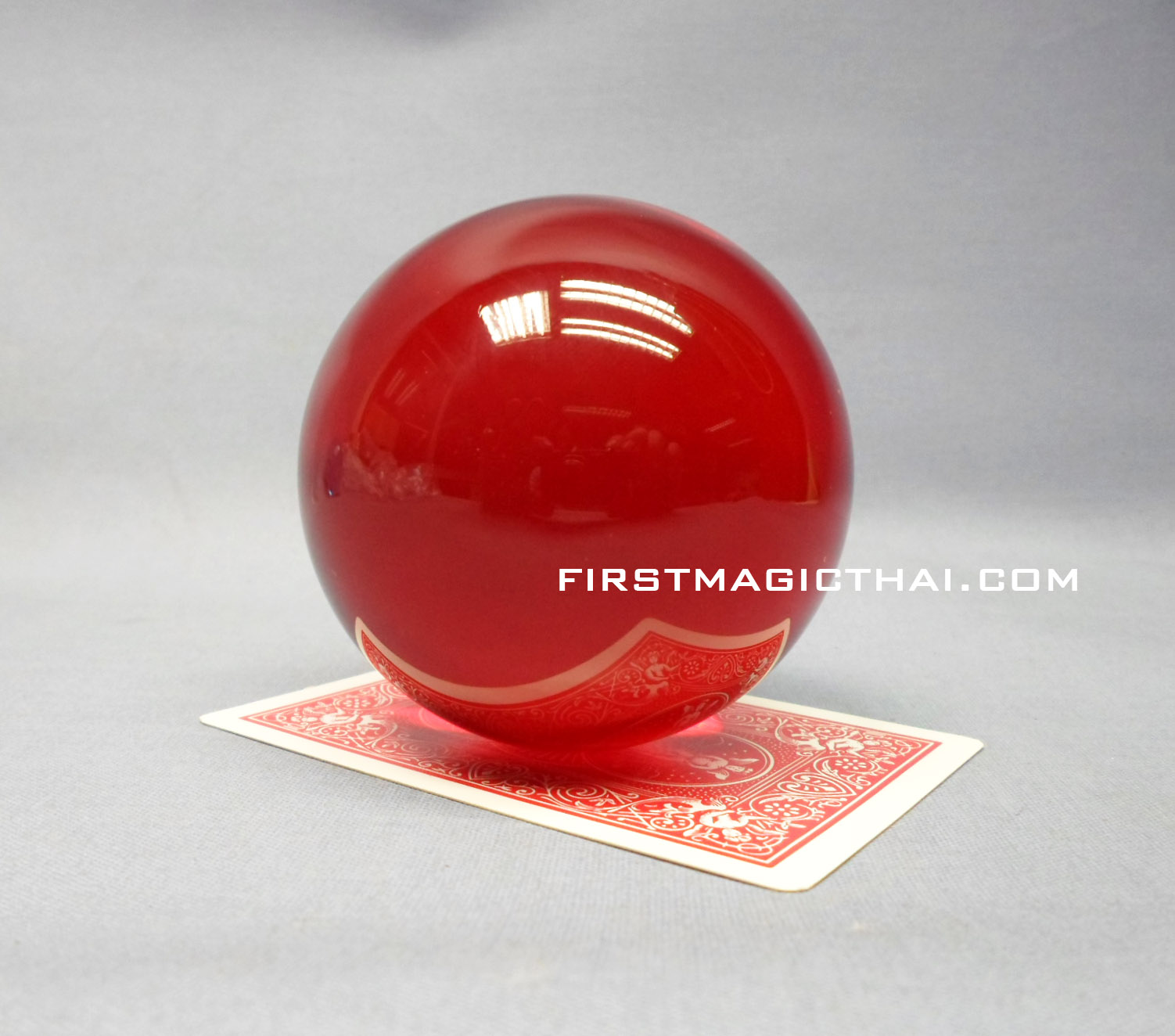 ฟิวเตอร์บอล 70mm สีแดงใส / Contact Juggling 70mm (Red)