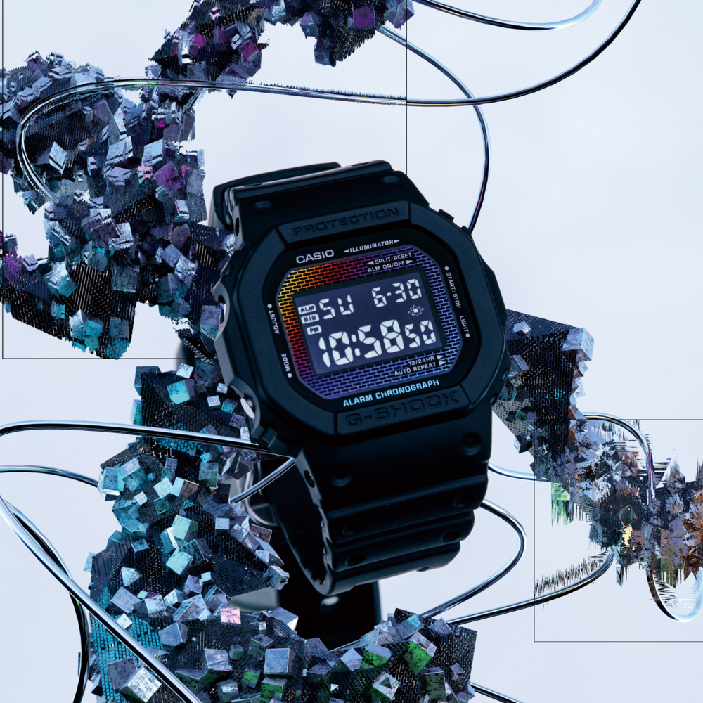 Casio G-Shock นาฬิกาข้อมือ รุ่น DW-5600RW-1 ซีรีส์ 5600 จีช็อค