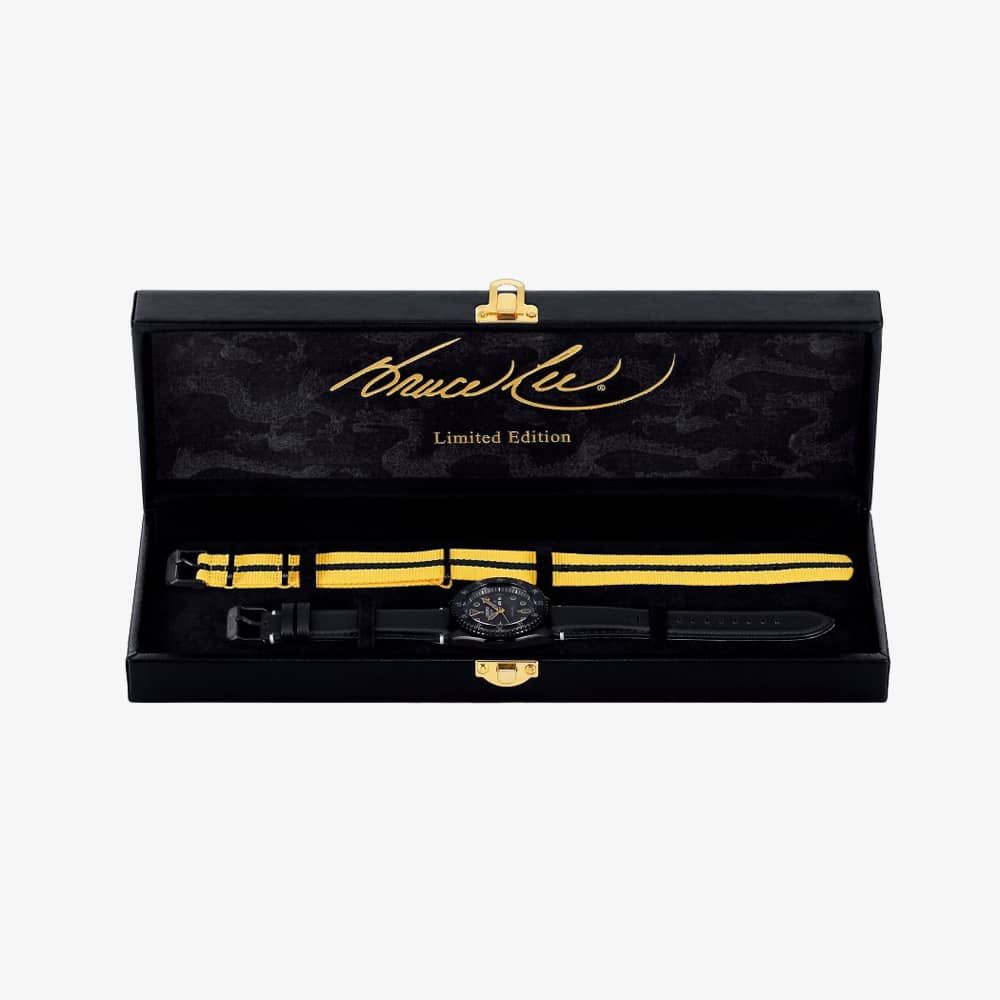 นาฬิกาข้อมือผู้ชาย Seiko 5 Sports Bruce Lee Limited Edition รุ่น SRPK39K ไซโก