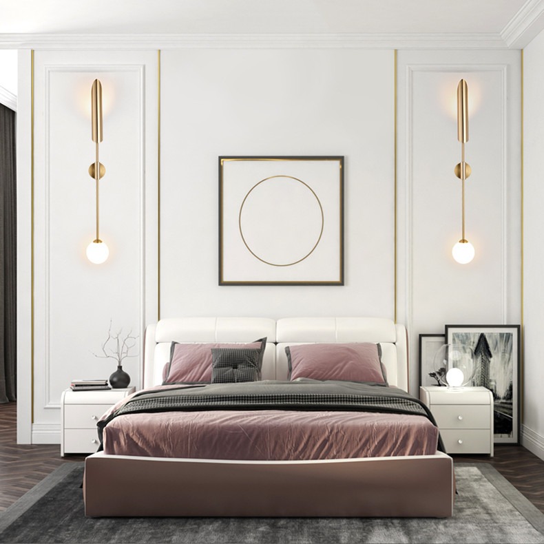 ไฟติดผนัง ไฟผนัง Led Wall Lamp ไฟข้างเตียง bedside lights โคมไฟติดผนัง โคมไฟ สวยทันสมัย ไฟตกแต่ง ห้องนอน ห้องนั่งเล่น ห้องรับแขก หรูหรา ทนทาน ประหยัดไฟ