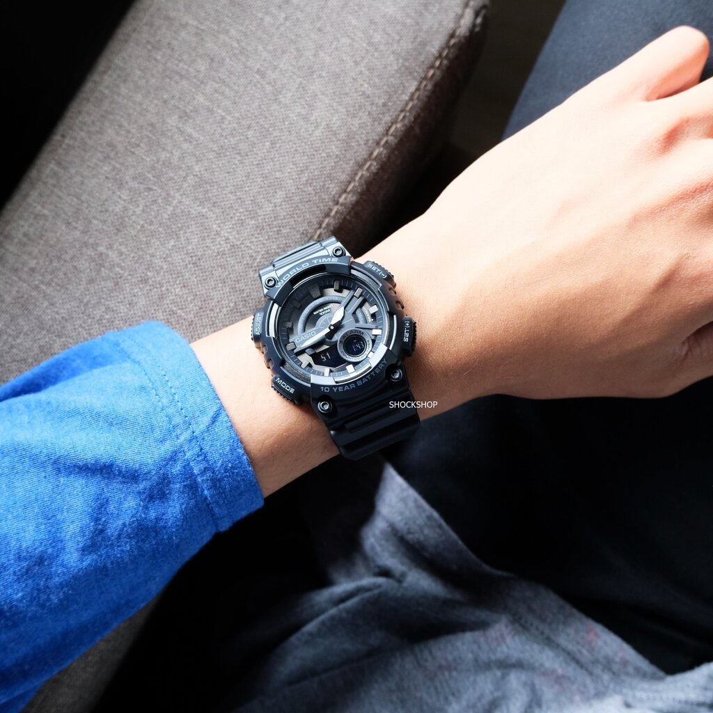 นาฬิกาผู้ชาย Casio รุ่น AEQ-110W-1BV คาสิโอ