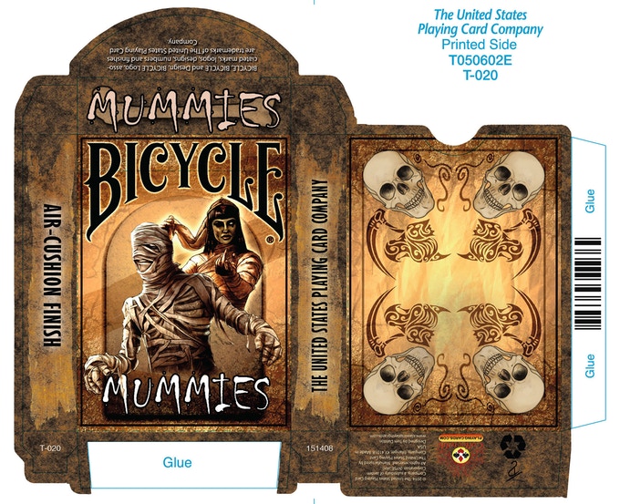 Bicycle Mummies Playing Cards